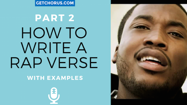 How To Write A Rap Verse Examples GETCHORUS COM