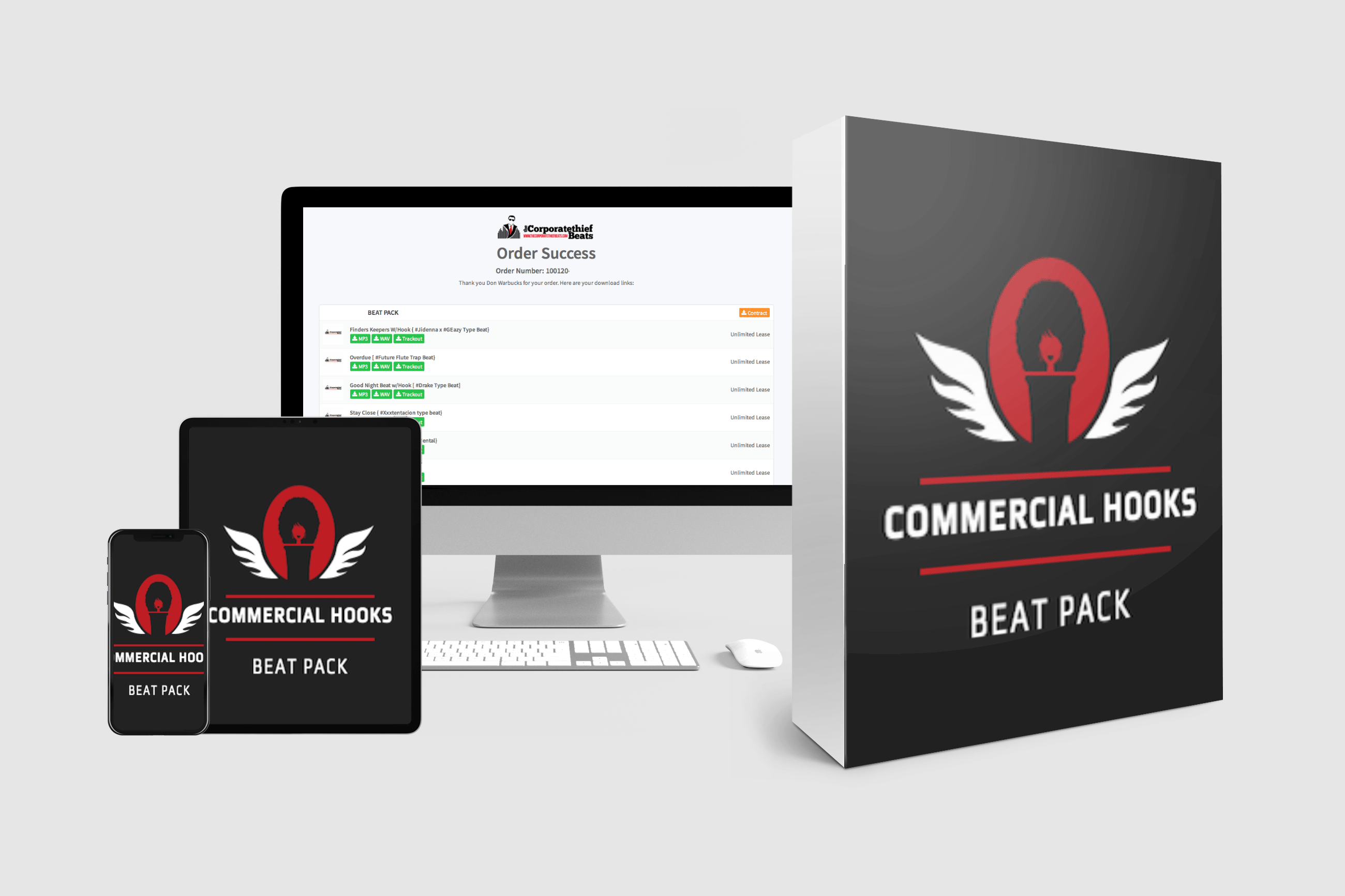 Commercial Hooks Beat Pack 2